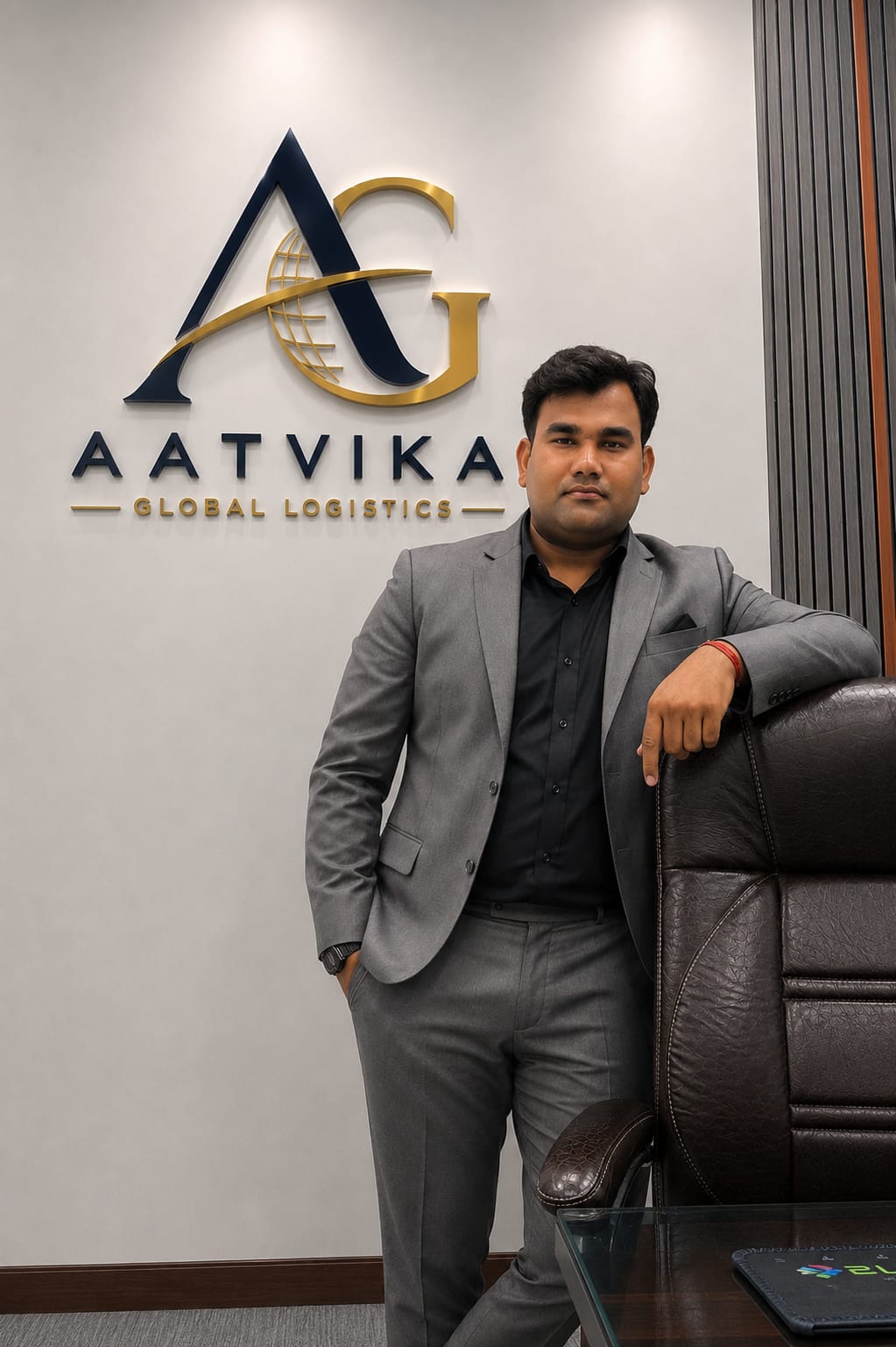 Dheeraj S. Nagar, Founder of Aatvika Global Logistics